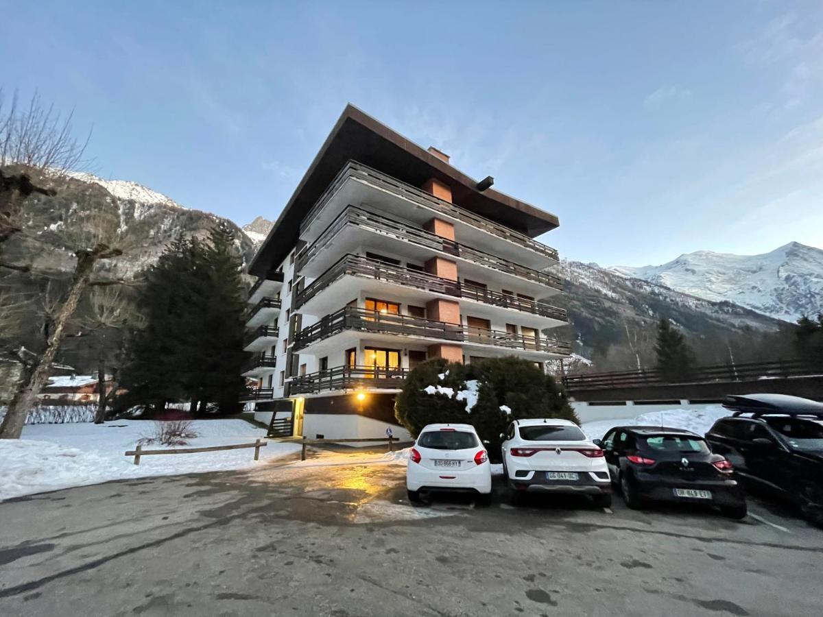 Residence Bois Du Bouchet, Appartement Vue Montagne, Calme, Parking Gratuit, Proche Centre Chamonix Exterior foto
