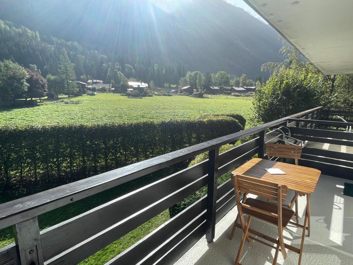 Residence Bois Du Bouchet, Appartement Vue Montagne, Calme, Parking Gratuit, Proche Centre Chamonix Exterior foto