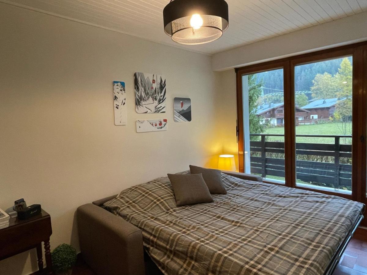 Residence Bois Du Bouchet, Appartement Vue Montagne, Calme, Parking Gratuit, Proche Centre Chamonix Exterior foto