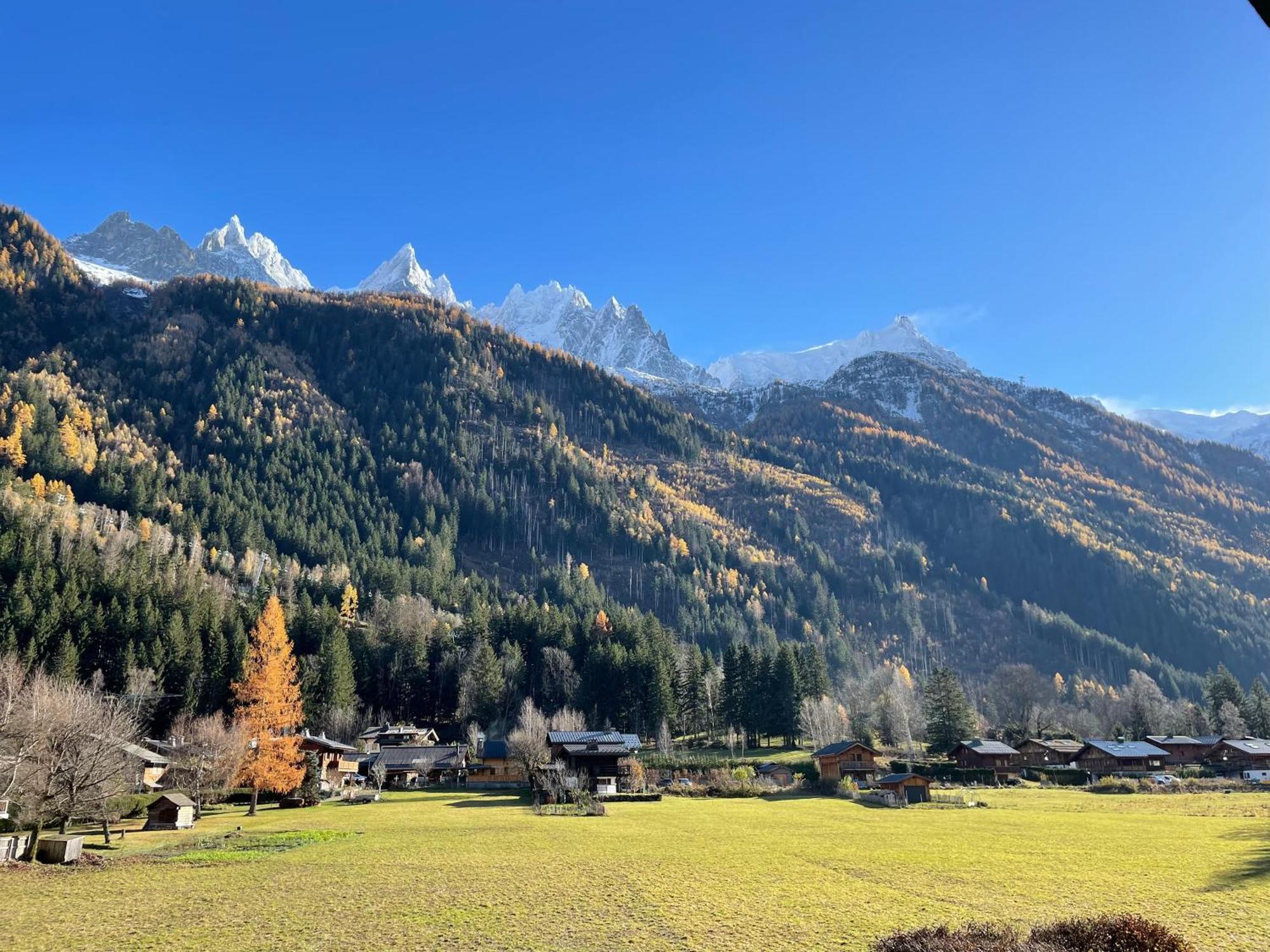 Residence Bois Du Bouchet, Appartement Vue Montagne, Calme, Parking Gratuit, Proche Centre Chamonix Exterior foto